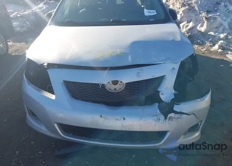 2010 Toyota Corolla Le из США, поврежденный, VIN 2T1BU4EE7AC500933